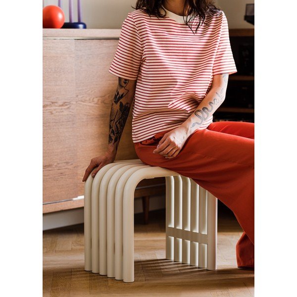 Bež metalna vrtna stolica Nokk – noo.ma-image-3