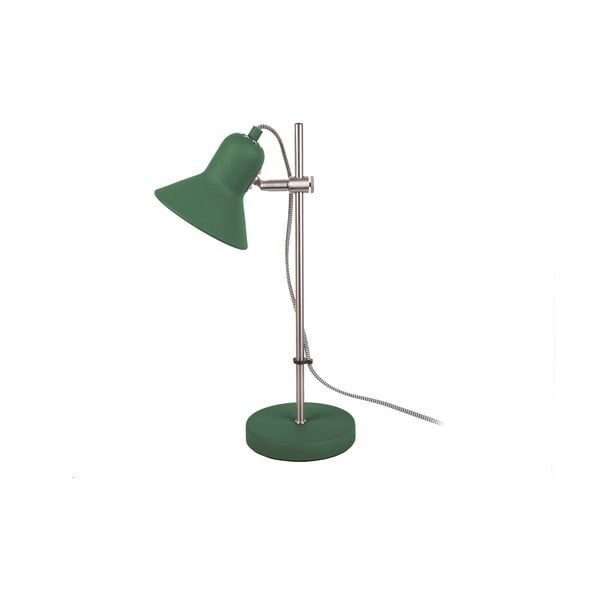 Tamnozelena stolna lampa Leitmotiv Slender, visina 43 cm