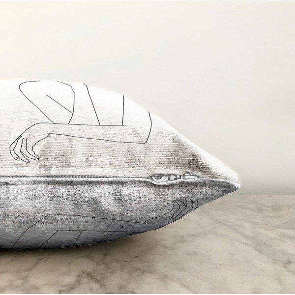Jastučnica s udjelom pamuka Minimalist Cushion Covers Pose, 55 x 55 cm-image-1