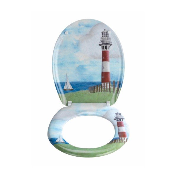 WC daska Wenko Lighthouse, 44,5 x 36,5 cm-image-2