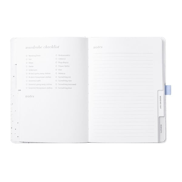 Bijela bilježnica za vjenčanje Busy B To Do-image-3