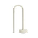 Metalna LED stolna lampa boje slonovače (visina 30 cm) Bow – Kave Home