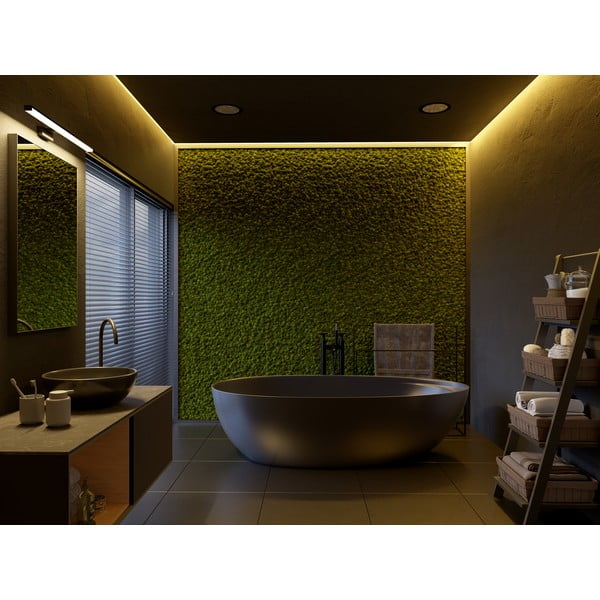 Crna LED zidna lampa Catania – GTV-image-2