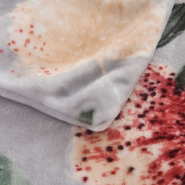 Svijetlo siva posteljina za krevet za jednu osobu od mikropliša 140x200 cm Margot – My House-image-4