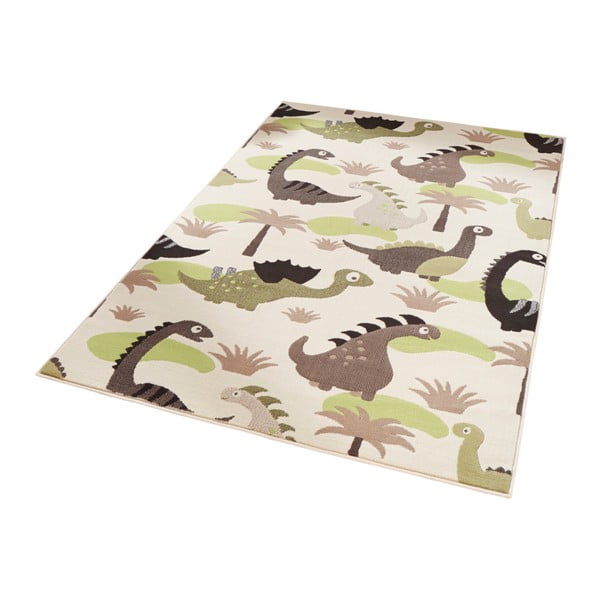 Djeca zeleno-smeđi tepih Zala Living Dino 140 x 200-image-1