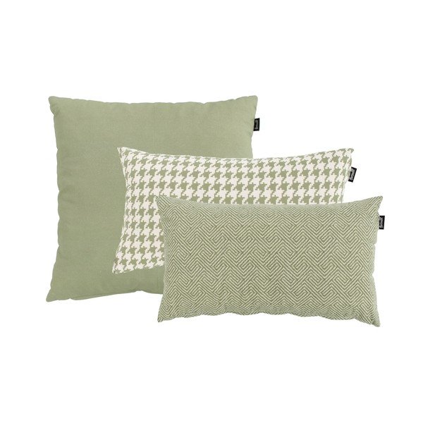 Zeleno bijeli vanjski jastuk Hartman Poule, 30 x 50 cm-image-1