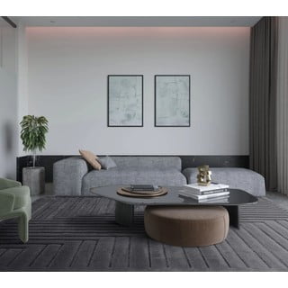 Antracitno sivi tepih 120x170 cm Valley – Asiatic Carpets