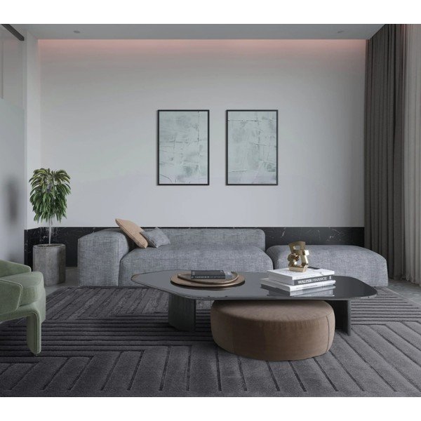 Antracitno sivi tepih 120x170 cm Valley – Asiatic Carpets-image-1