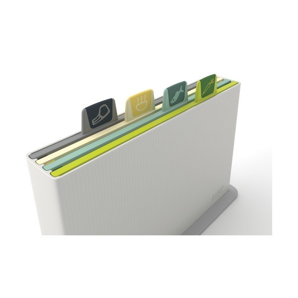 Set svijetlo sivog stalka sa 4 ploče Joseph Joseph Index Opal, dužina 30 cm-image-4