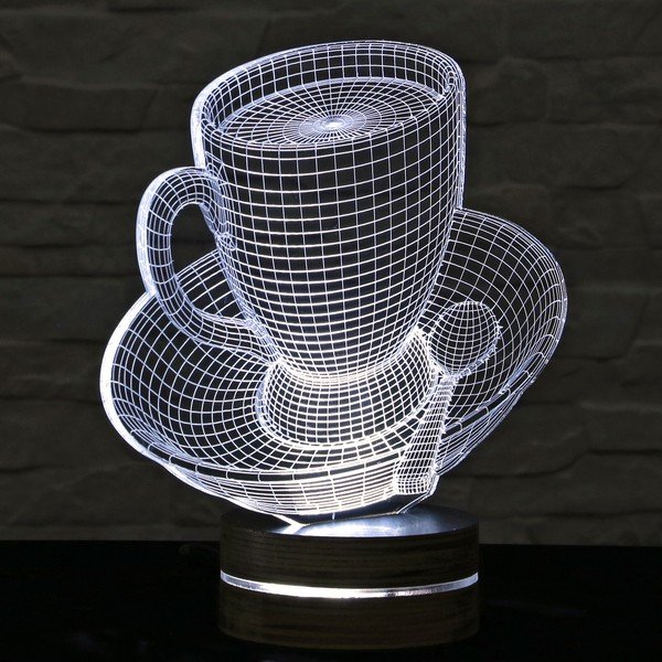 3D stolna lampa Šalica čaja-image-1