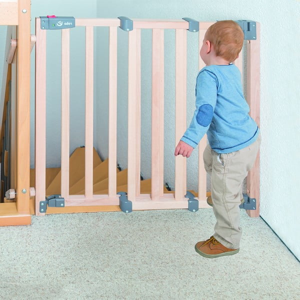 Sigurnosna ograda za stepenice od masivne bukve u prirodnoj boji – Roba-image-2