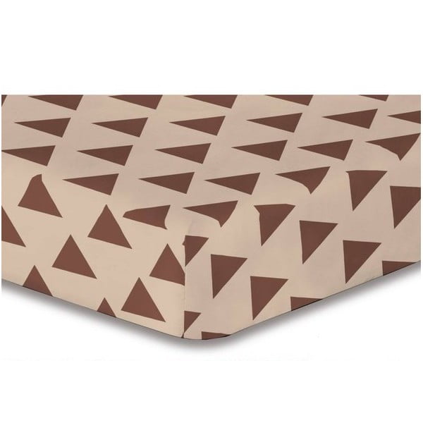 DecoKing Triangles plahta od mikrovlakana, 200 x 220 cm