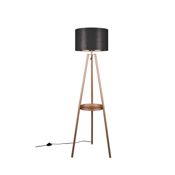 Smeđa stojeća svjetiljka s policom (visina 152 cm) Colette – Trio