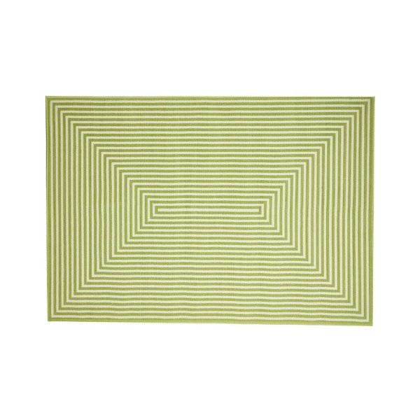 Zeleni vanjski tepih Floorita Braid, 200 x 285 cm-image-1