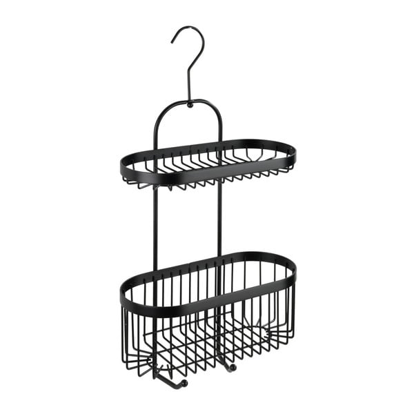 Crna viseća košara Wenko Classic Plus 2 Tier Caddy-image-1