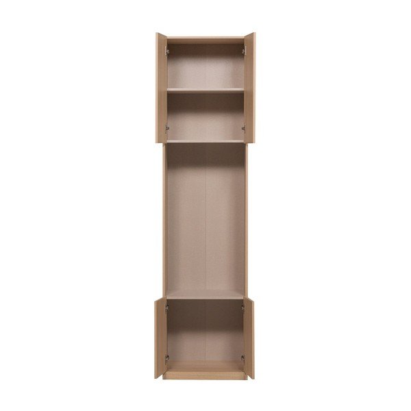 Modularni garderobni ormar u prirodnoj boji 54x215 cm Build – WOOOD-image-3