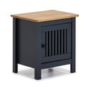 Sivi drveni noćni ormarić Marckeric Bruna