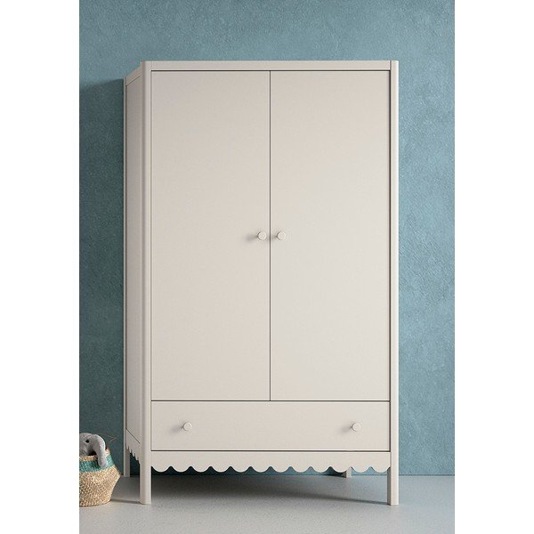 Bež dječja garderoba 110x190x55 cm Swingo – Vipack-image-1