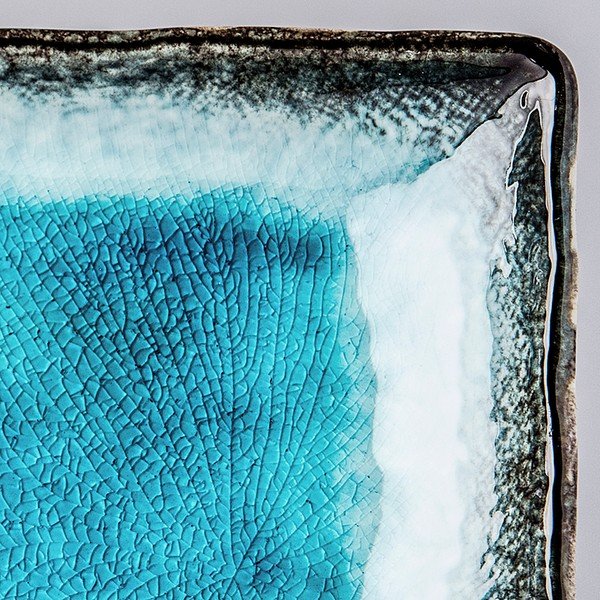 Plavi keramički tanjur za serviranje MIJ Sky, 29 x 12 cm-image-2