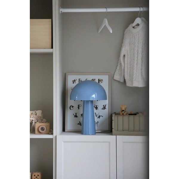 Plava stolna lampa s metalnim sjenilom (visina 36 cm) Mantar – Markslöjd-image-2