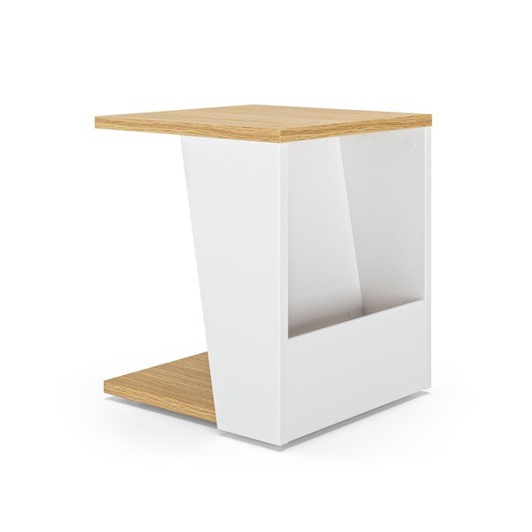 Stolić s pločom u dekoru hrasta 40x40 cm Albi - TemaHome-image-2