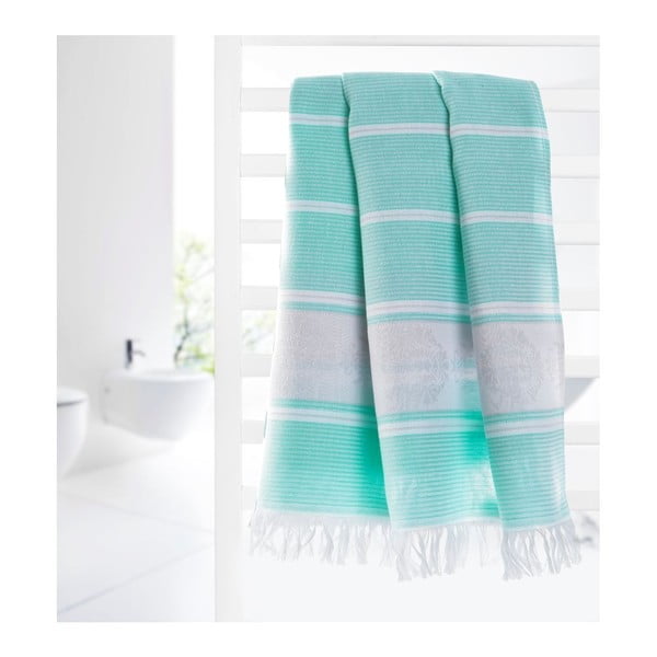 Hamam ručnik Loincloth Mint, 80x170 cm-image-2