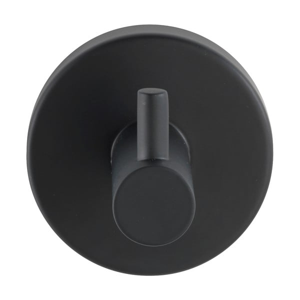 Mat crna zidna kuka od nehrđajućeg čelika Bosio – Wenko-image-2