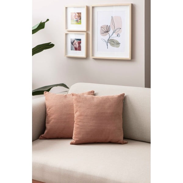 Ukrasne jastučnice u setu 2 kom od samta 43x43 cm – Mioli Decor-image-3