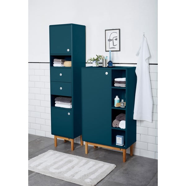 Petrolej zeleni visok/zidni kupaonski ormarić 40x158 cm Color Bath – Tom Tailor-image-1