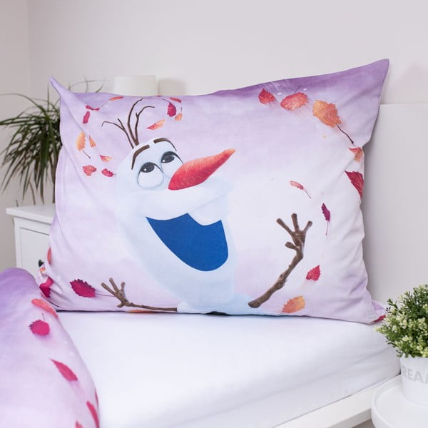 Pamučna dječja posteljina za krevet za jednu osobu 140x200 cm Frozen "Sky" – Jerry Fabrics-image-3