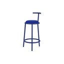Plava metalna barska stolica (visine sjedala 68 cm) Hogo – noo.ma