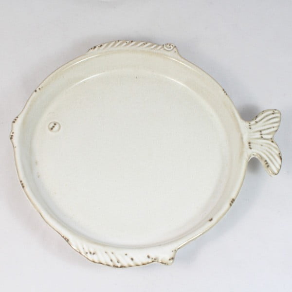 Keramički tanjur Riba, 20x18,5 cm
