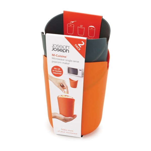 Set od dvije posude za pripremanje kokica u mikrovalnoj pećnici Joseph Joseph M-Cuisine-image-1