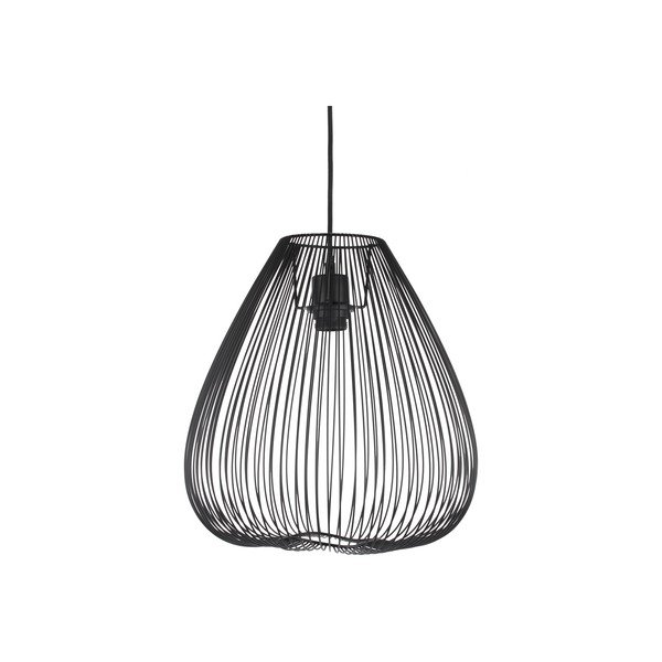 Crna metalna viseća svjetiljka Leitmotiv Lucid, ø 35 cm-image-2