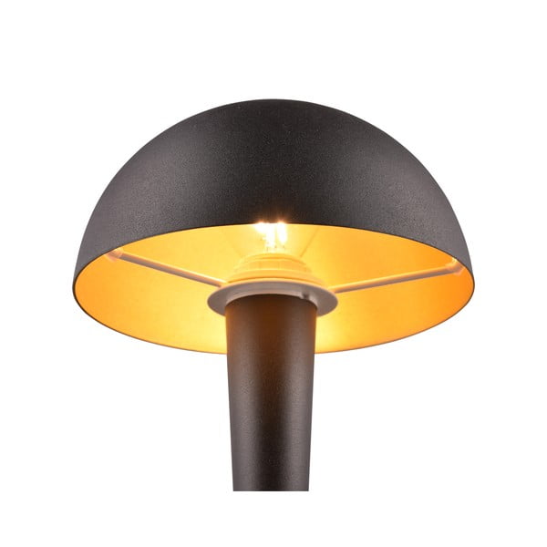 Mat crna stolna lampa (visina 26 cm) Canaria – Reality-image-3