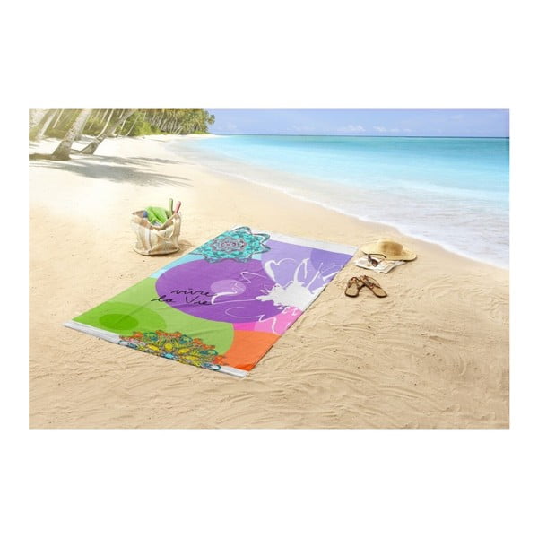 Ručnik za plažu s HIP Vivant printom, 100 x 180 cm-image-1