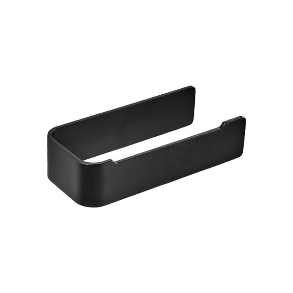 Crni metalni zidni držač toaletnog papira Ume – Zone-image-2