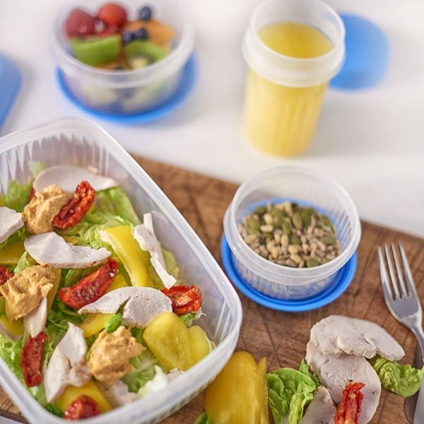 Posuda ​s poklopcem za hranu Addis Seal Tight Round Foodsaver, 500 ml-image-1