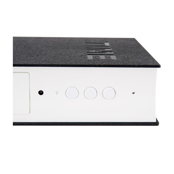 Crna LED budilica Karlsson Book-image-4