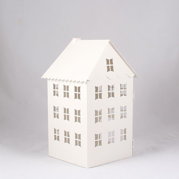 Limeni svijećnjak Domeček, 19 cm
