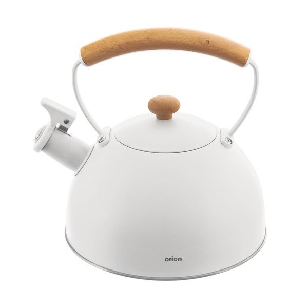 Bijeli inox čajnik 3 l Whiteline - Orion-image-1