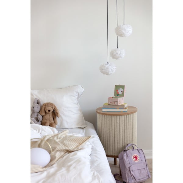 Crna viseća svjetiljka Rosette mini – UMAGE-image-3