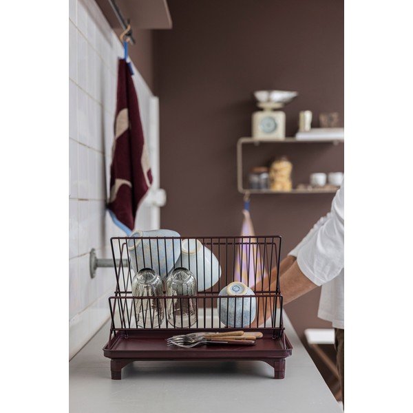 Bordo dvoetažan ocjeđivač za posuđe 42x29 cm Dry-It – Mette Ditmer Denmark-image-3