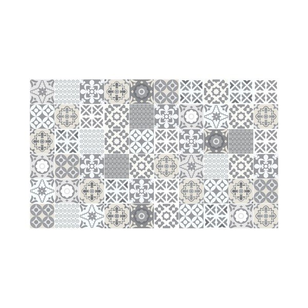 Set od 60 zidnih naljepnica Ambiance Artistic nijansa sive, 10 x 10 cm-image-2
