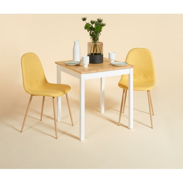 Set od 2 žute blagovaonske stolice Bonami Essentials Lissy-image-1