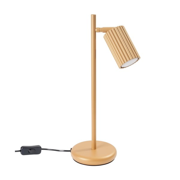 Stolna lampa u zlatnoj boji (visina 43 cm) Gleam – Sollux