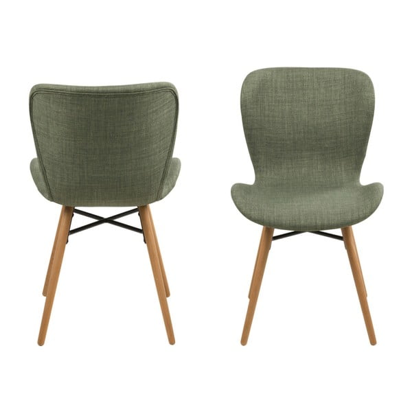 Set od 2 zelene blagovaonske stolice Actona Batilda-image-2
