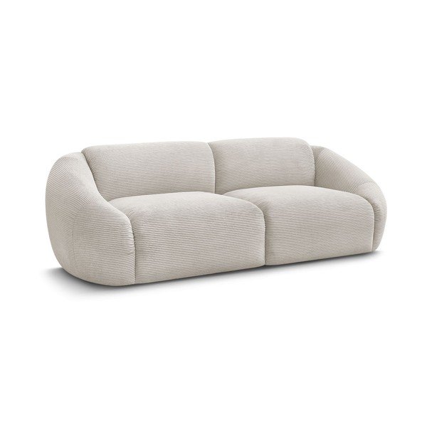 Bež sofa od samta 250 cm Tina – Bobochic Paris-image-2