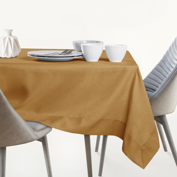 Stolnjak boje senfa AmeliaHome Empire Gold, 140 x 240 cm-image-3