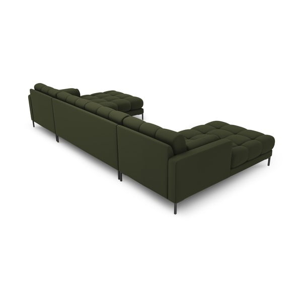 Zelena kutna garnitura (u obliku slova "U") Bali – Cosmopolitan Design-image-4